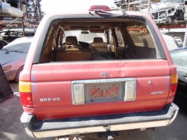 1995 TOYOTA 4RUNNER RED 3.0 MT 4WD Z19739